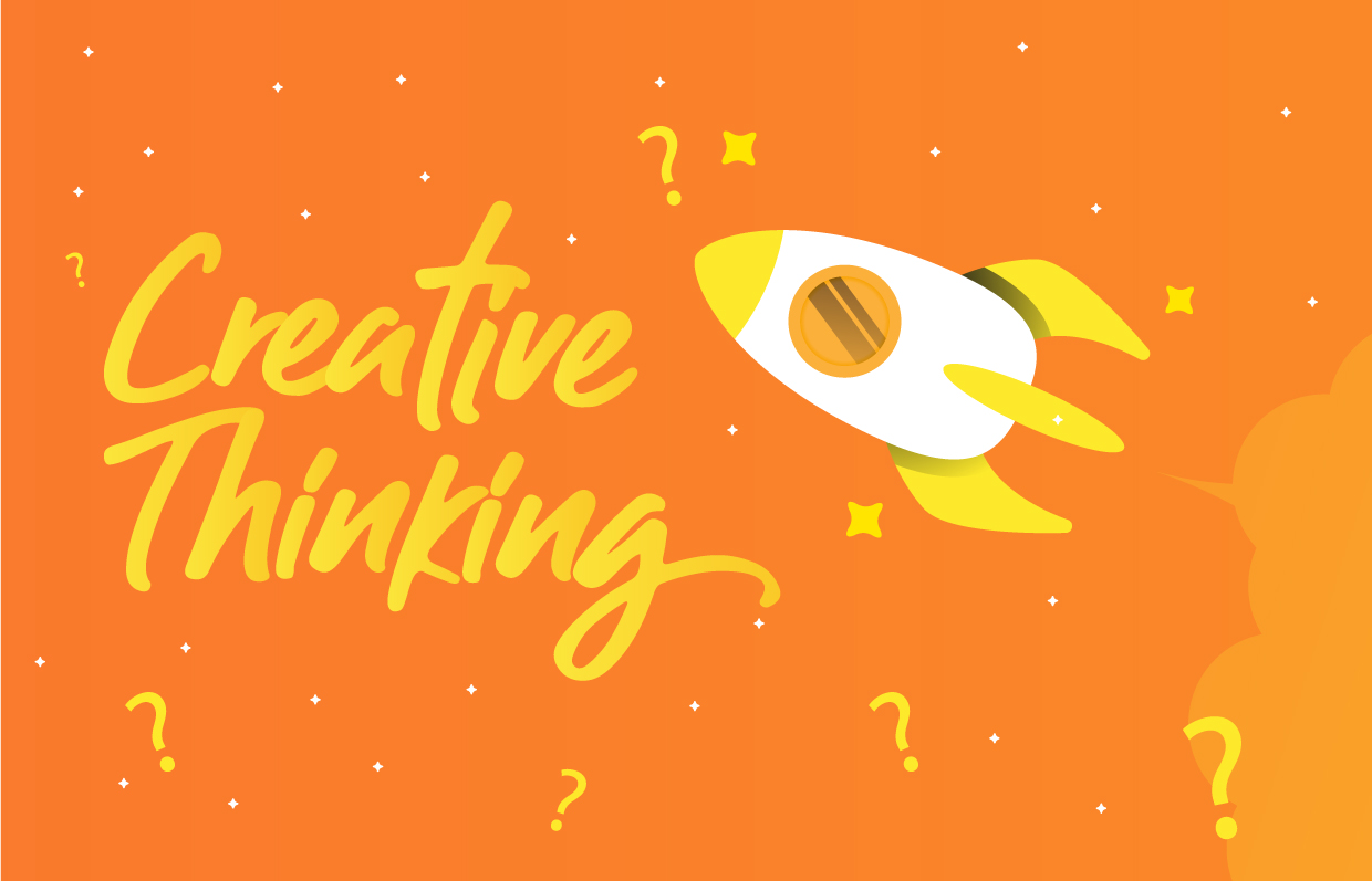 rocket, creative thinking